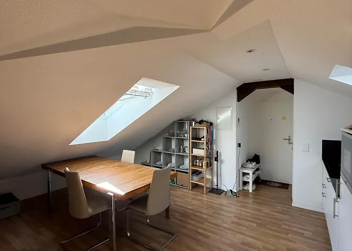 Bright Attic With Charm